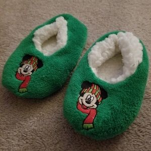 Christmas Mickey Slippers